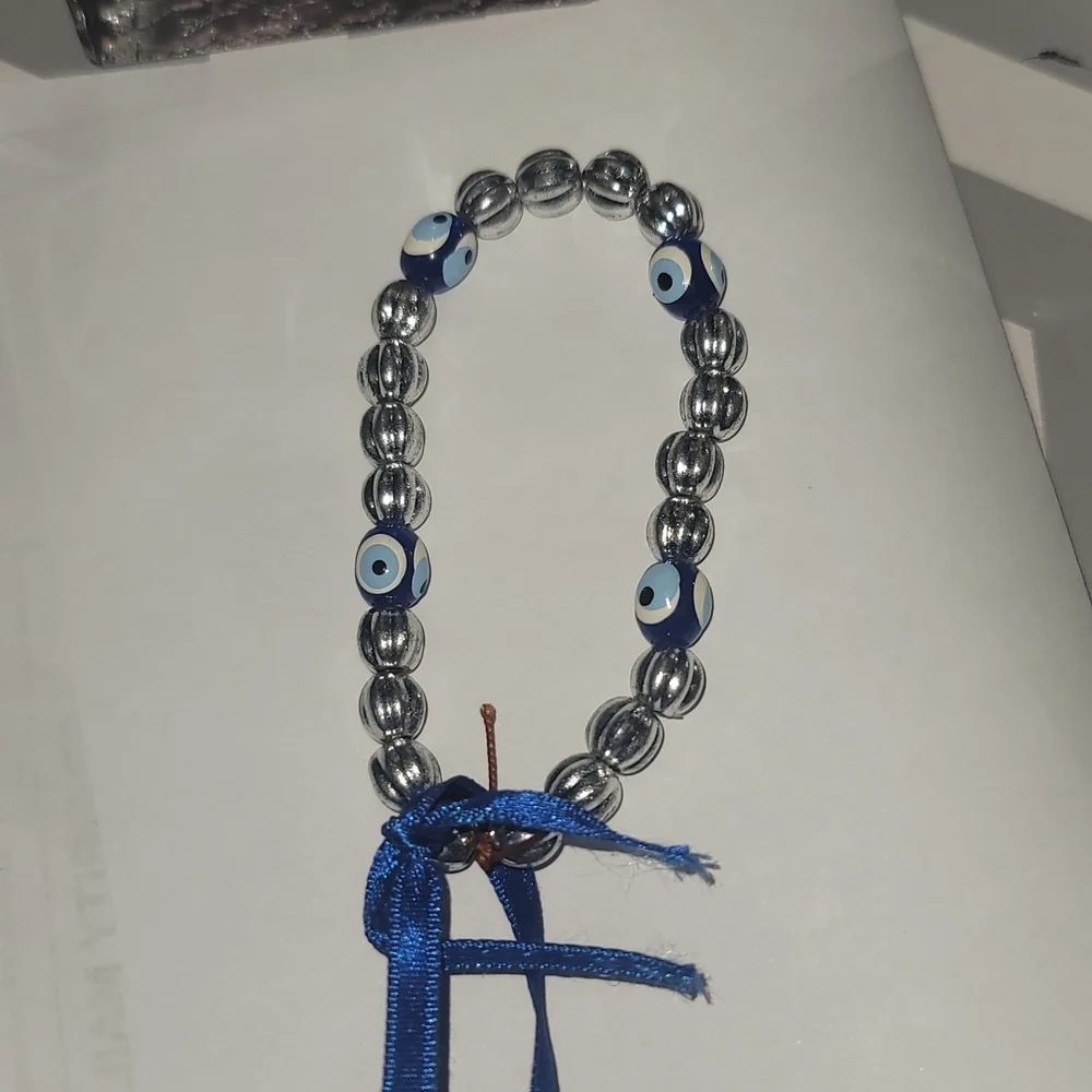 Evil eye braclette and wall hanger - Picture 3 of 3